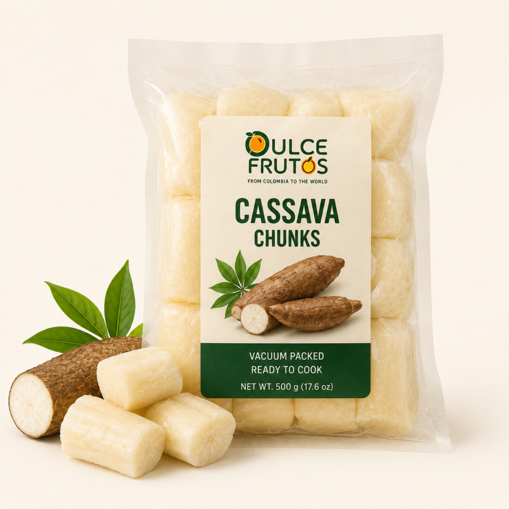 cassava chunks